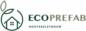 ECOPREFAB logo wit